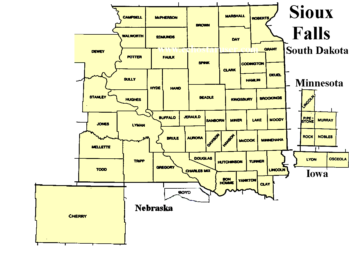Sioux Falls - Mitchell - Pierre, South Dakota